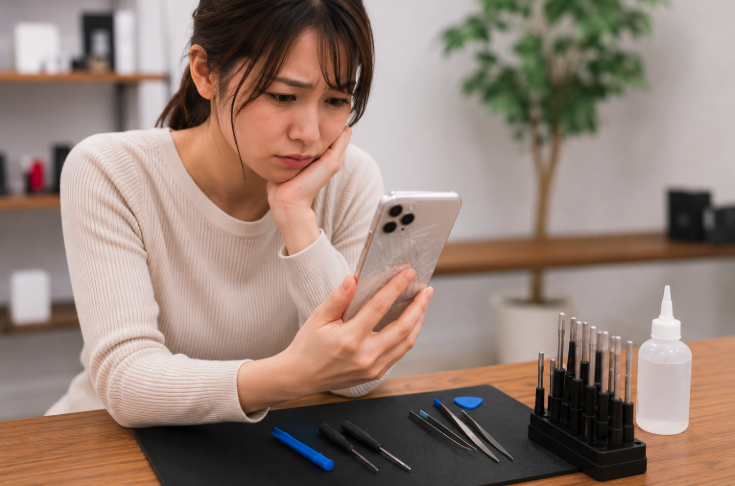AppleCare対象外だった…高槻iPhone修理のリアル事情